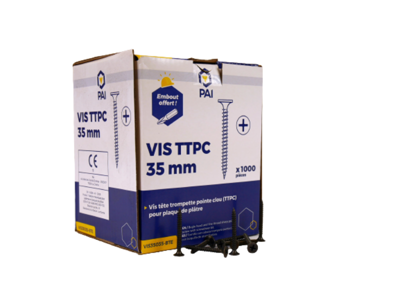 VIS TTPC 35MM BOITE DE 1000