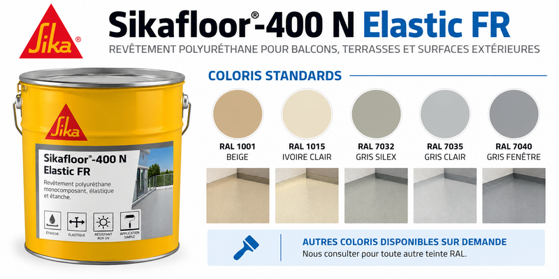 Sikafloor®-400 N Elastic FR - 6KG