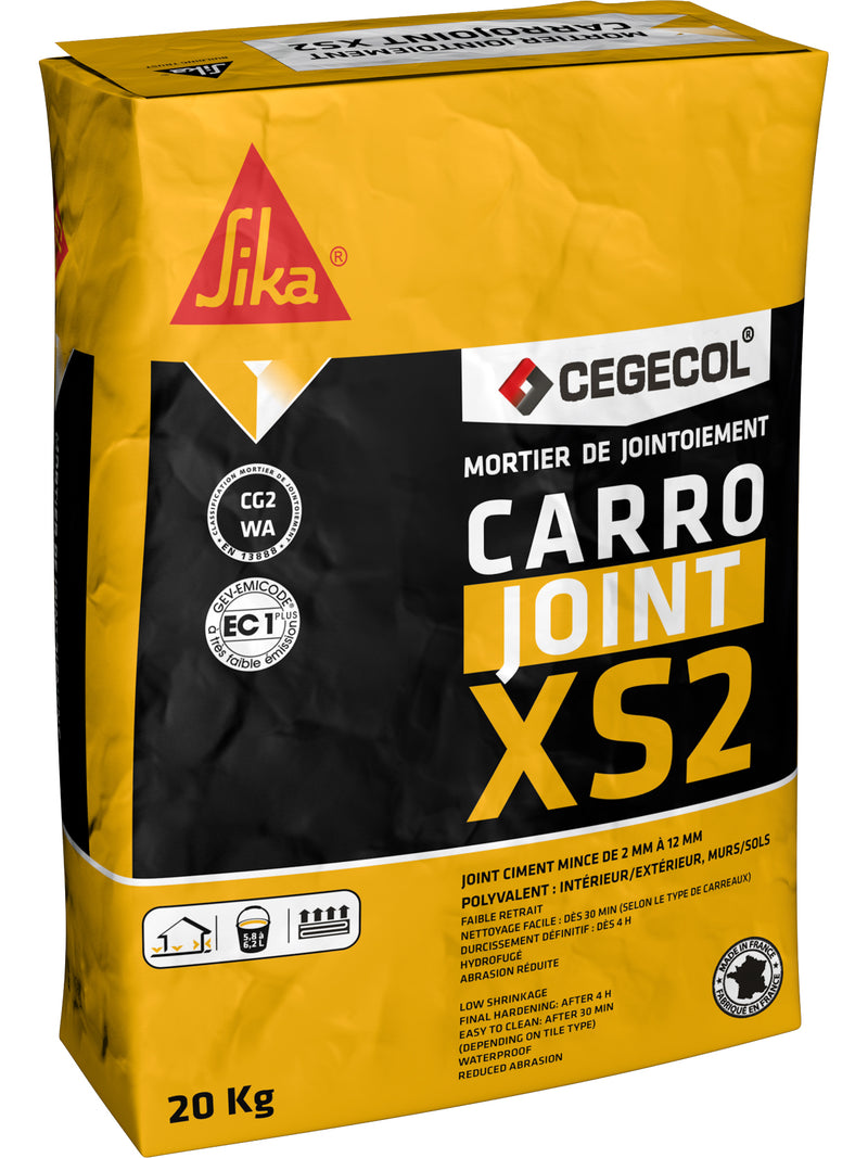 CARROJOINT XS 2 GRIS CIMENT  - 20KG