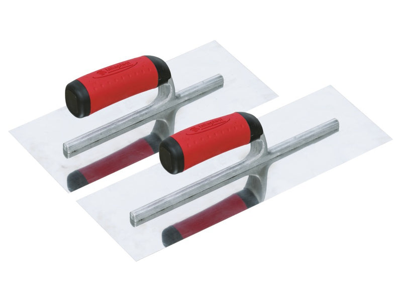 PLATOIR BISEAUTE INOX 28X12 MONTURE ALU (PORTE PLATOIR) - 440103