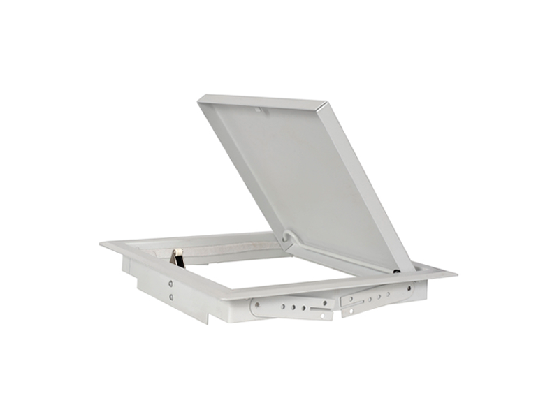 TRAPPE METAL POUSSER/LACHER 400X400