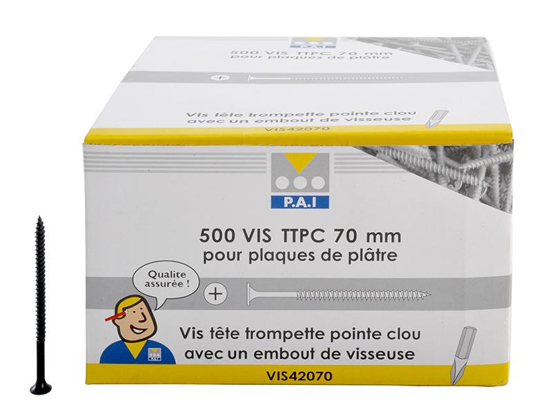 VIS TTPC 70MM BOITE DE 500